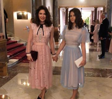 Екатерина Климова с дочкой