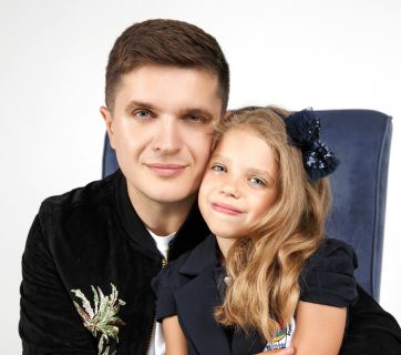 Анатолій Анатоліч з донькою