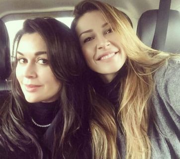 Анастасия Заворотнюк с дочерью