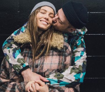 Джастин Тимберлейк и Джессика Бил