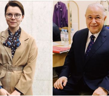 Евгений Петросян и Татьяна Брухунова