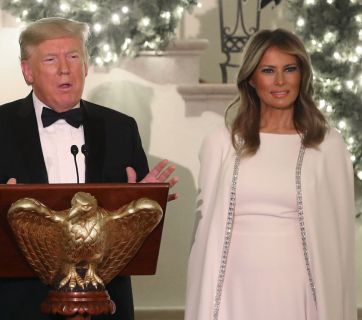 Мелания и Дональд Трамп