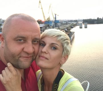 Егор Крутоголов и его жена