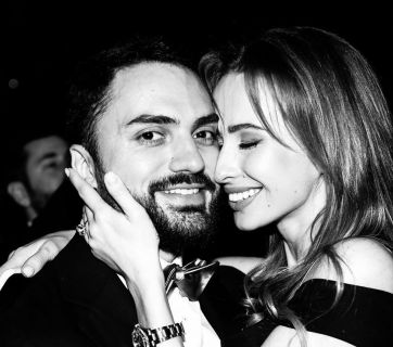 Эдгар Каминскийи его новая девушка, менеджер дизайнера Жана Грицфельдта Ольга Богатая