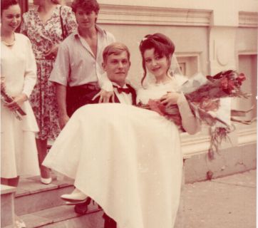 Степан Казанин и его жена