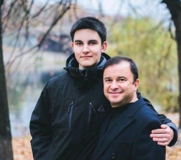 Виктор Павлик и его сын