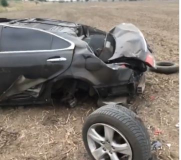 Максим Ежов попал в аварию