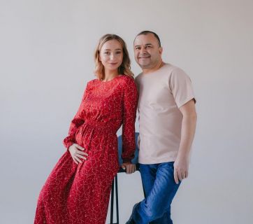 Виктор Павлик и его жена Екатерина Репяхова