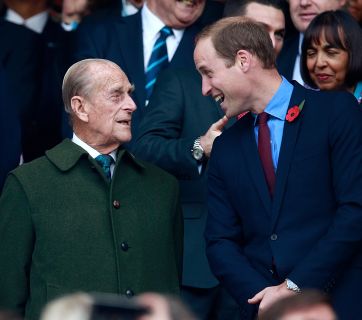 принц Уильям и принц Филипп