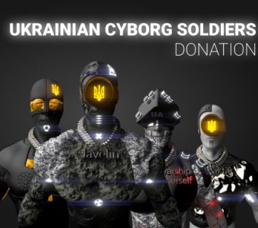 Ukrainian cyborg soldiers