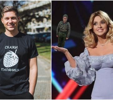 Володимир Остапчук зняв пародію на Оксану Марченко