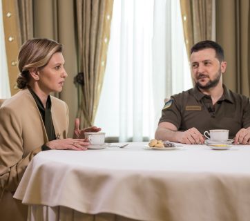 Володимир Зеленський та Олена Зеленська