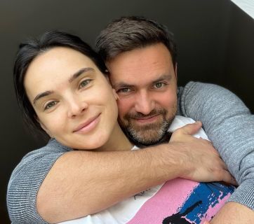 Тімур Мірошниченко і його дружина