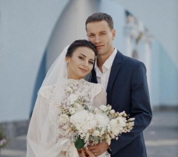 Ілона Гвоздьова обвінчалася з чоловіком
