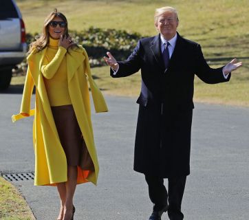 Дональд и Мелания Трамп