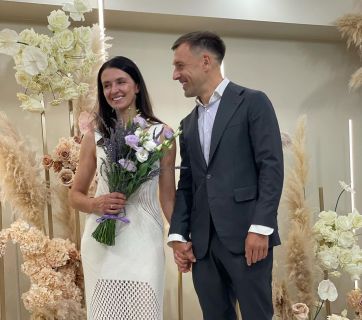 Валентина Хамайко і Андрій Оністрат