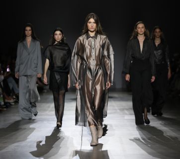 Показ Vorozhbyt&Zemskova на Ukrainian Fashion Week