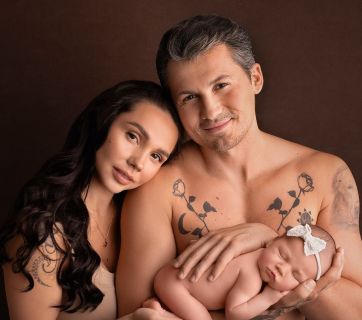 Євген Кот з дружиною