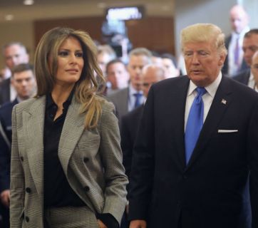 Дональд и Мелания Трамп