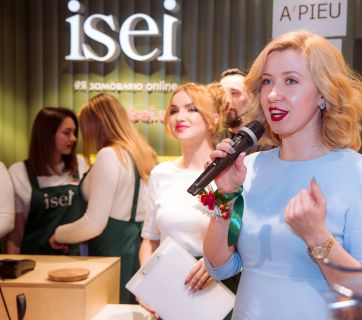 Торжественное открытие обновленного магазина Isei в ТРЦ Ocean Plaza