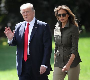 Дональд Трамп публично признался в чувствах к Мелании