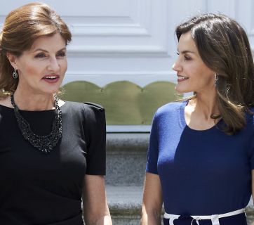 Марина Порошенко и королева Испании Летиция