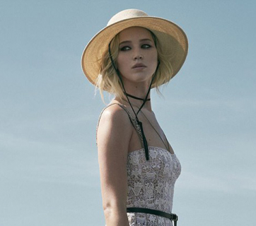 Девушка-мечта: нежная Дженнифер Лоуренс блистает в рекламе Dior