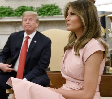 Дональд и Мелания Трамп