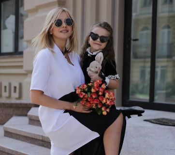Дочь Лилии Ребрик пошла в первый класс