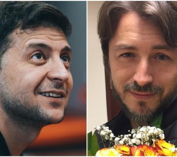 Владимир Зеленский и Сергей Притула