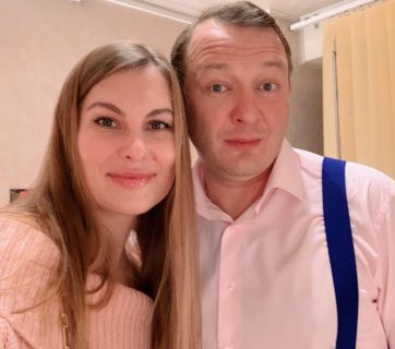 Марат Башаров с женой