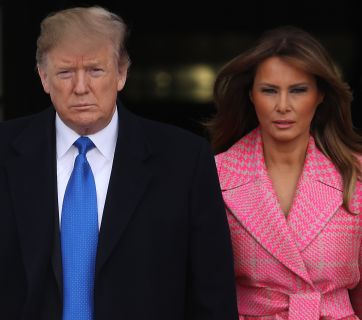 Мелания и Дональд Трамп