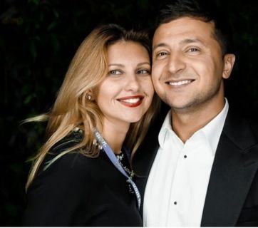 Владимир Зеленский с женой