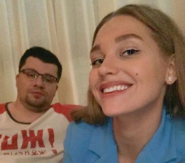 Кристина Асмус с мужем