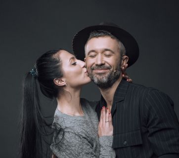 Сергей Бабкин с женой