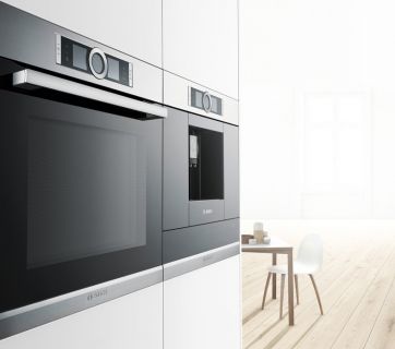 Духовка Bosch PXE651FC1E серии 8 с использованием термощупа