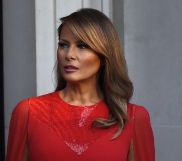 Мелания Трамп в Великобритании