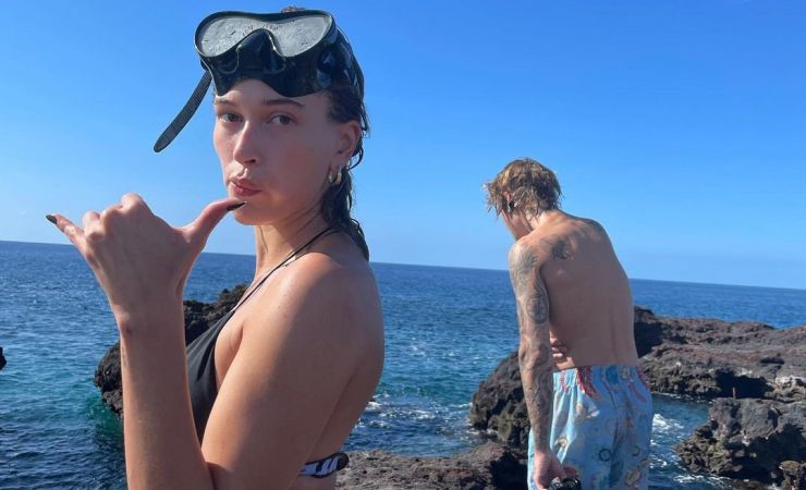 Джастин и Хейли провели отпуск на Гавайях