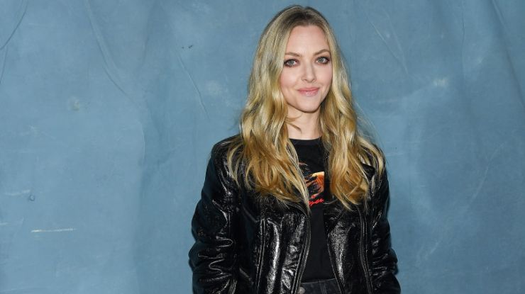 Аманда Сейфрид в стильном наряде на показе Givenchy