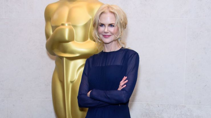 Николь Кидман в сдержанном платье от Ralph Lauren