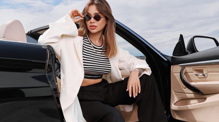 Саша Бо в total look CHER’17 x INTERTOP