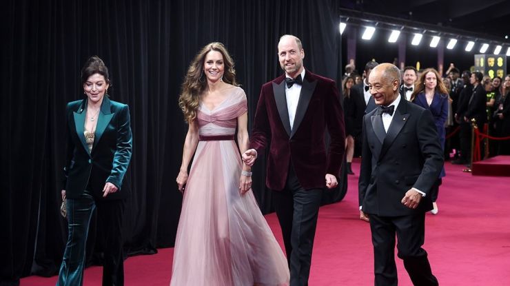 Принц Вільям та Кейт Міддлтон на церемонії BAFTA-2026