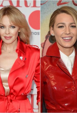 На ком красный плащ выглядит лучше?