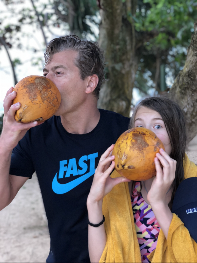 Юрий Никитин на отдыхе