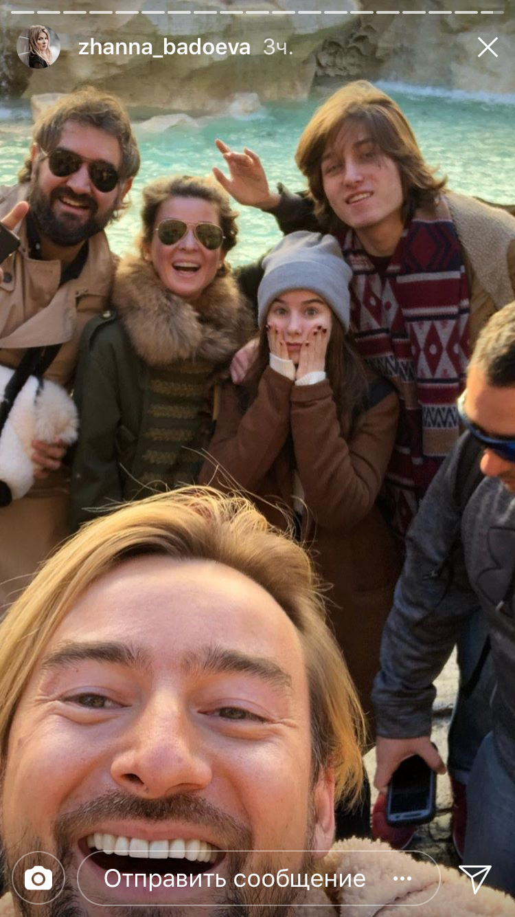 Все вместе: Жанна Бадоева отметила Новый год с мужем и экс-супргом Аланом Бадоевым