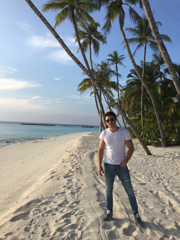 Влад Сытник провел новогодний отпуск на Мальдивах