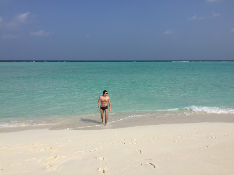 Влад Сытник провел новогодний отпуск на Мальдивах