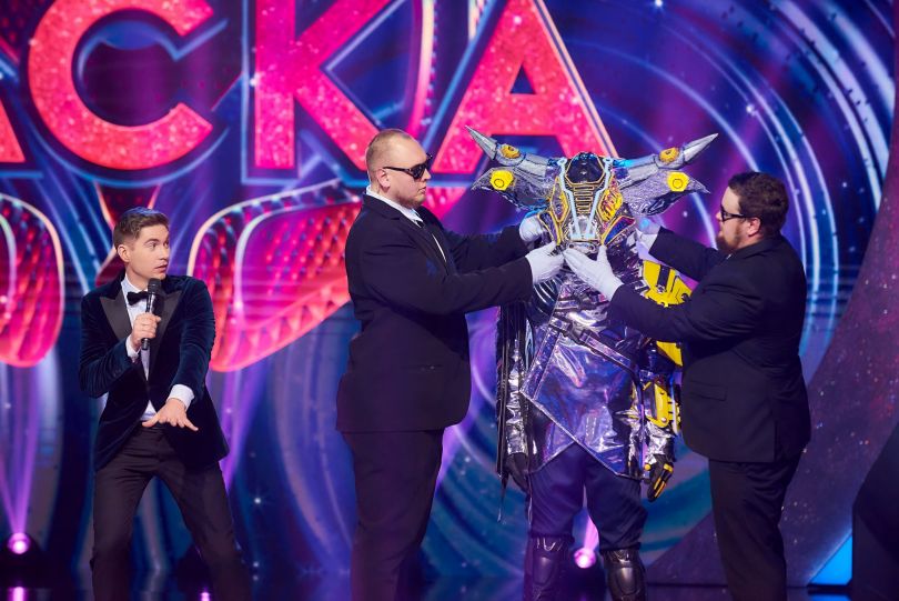 Буйвол на шоу Маска