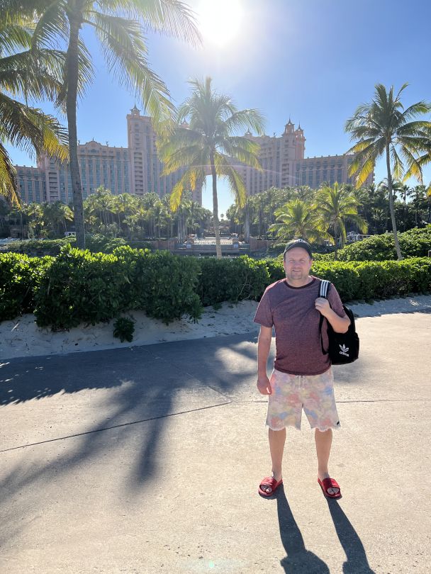 Виктор Бронюк отдыхает на Карибах