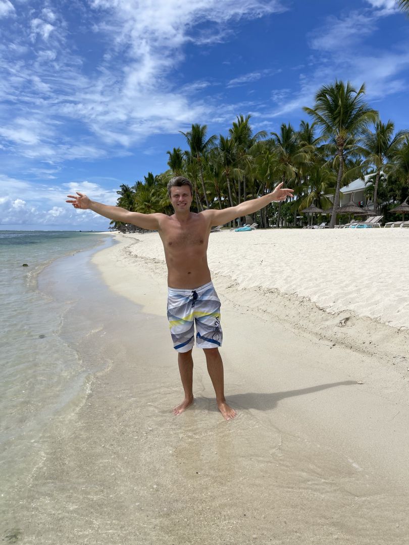 Евгений Хмара отдыхает на Маврикии